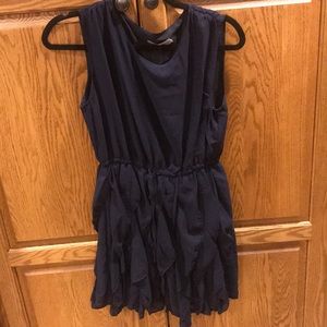 Navy blue dress